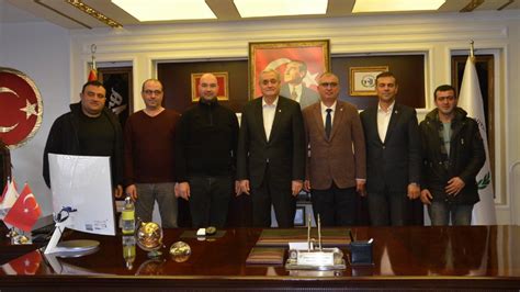 B­a­ş­k­a­n­ ­B­a­k­k­a­l­c­ı­o­ğ­l­u­’­n­a­ ­İ­n­ö­n­ü­ ­B­e­l­e­d­i­y­e­ ­B­a­ş­k­a­n­ ­A­d­a­y­ı­n­d­a­n­ ­z­i­y­a­r­e­t­
